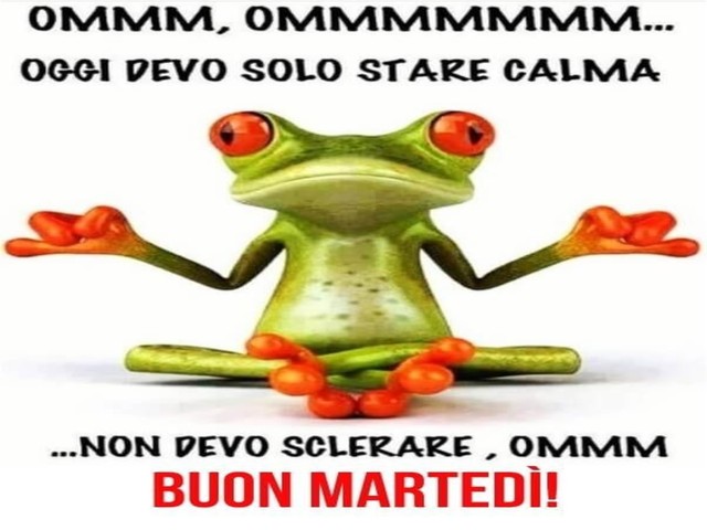 Ommm, ommmmmmm...Oggi devo solo stare calma...non devo sclerare, omm Buon martedì!
