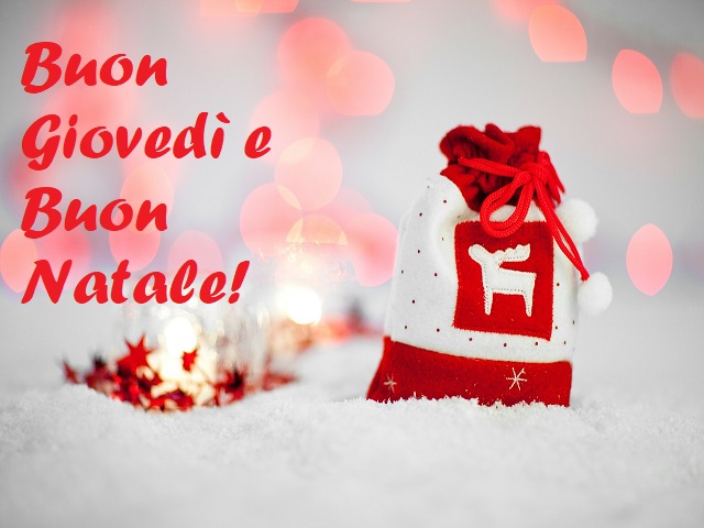 Buon Giovedì e Buon Natale!