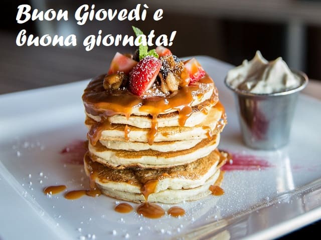 Buon Giovedì e buona giornata!