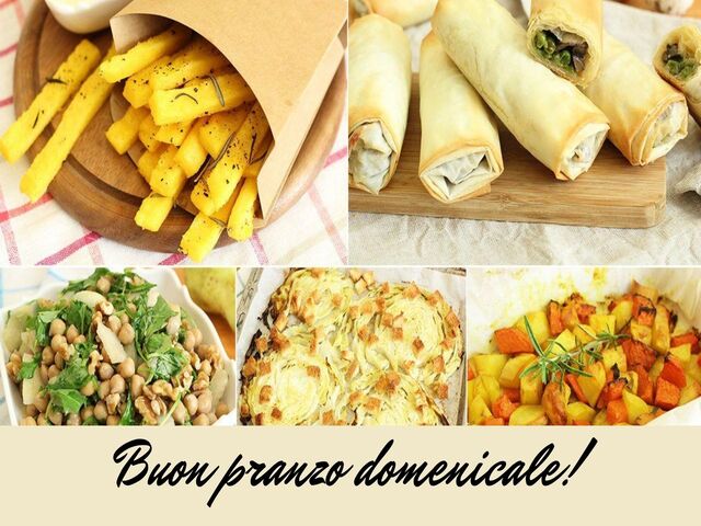 Buon pranzo domenicale!