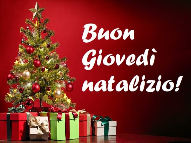 Buon Giovedì natalizio!