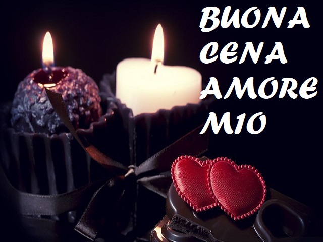 Buona cena amore mio