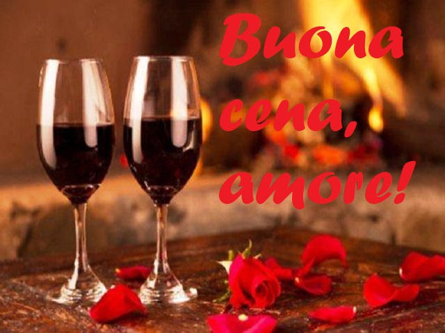 Buona cena, amore!