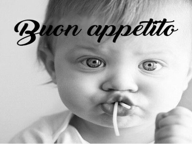Buon appetito.