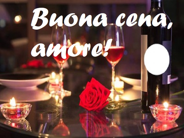 Buona cena, amore!