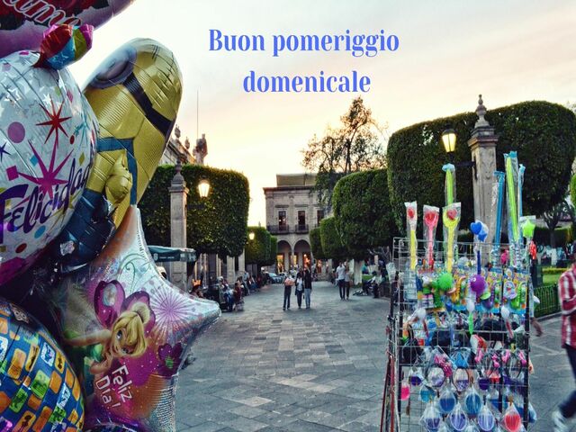Buon pomeriggio domenicale