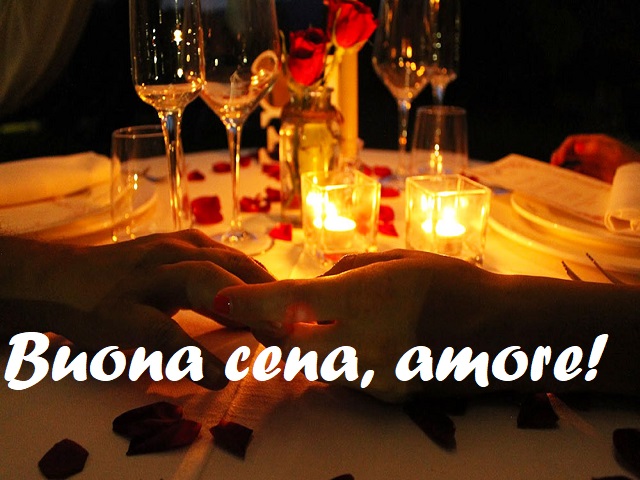 Buona cena, amore!