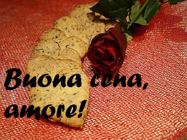 Buona cena, amore!