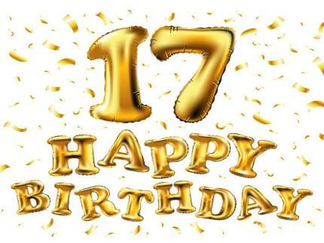 17 Happy birthday (buon compleanno)