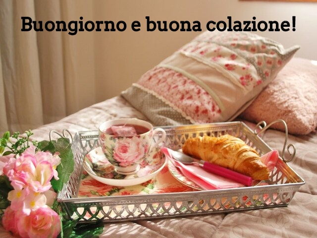 Buongiorno e buona colazione!