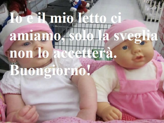 Io e il mio letto ci amiamo, solo la sveglia non lo accetterà. Buongiorno!
