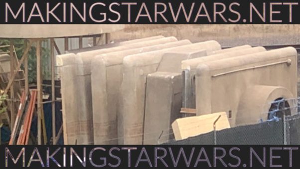 Set della serie su Obi-Wan