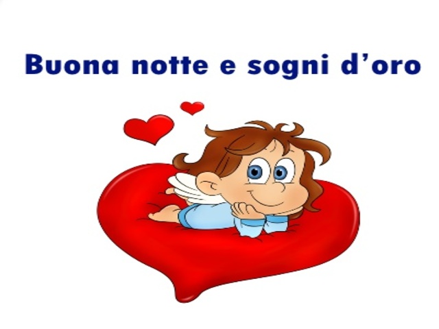 Buona notte e sogni d'oro