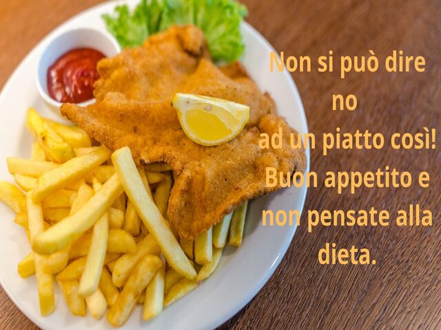 Non si può dire no ad un piatto così! Buon appetito e non pensate alla dieta.