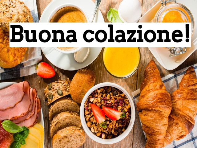 Buona colazione!