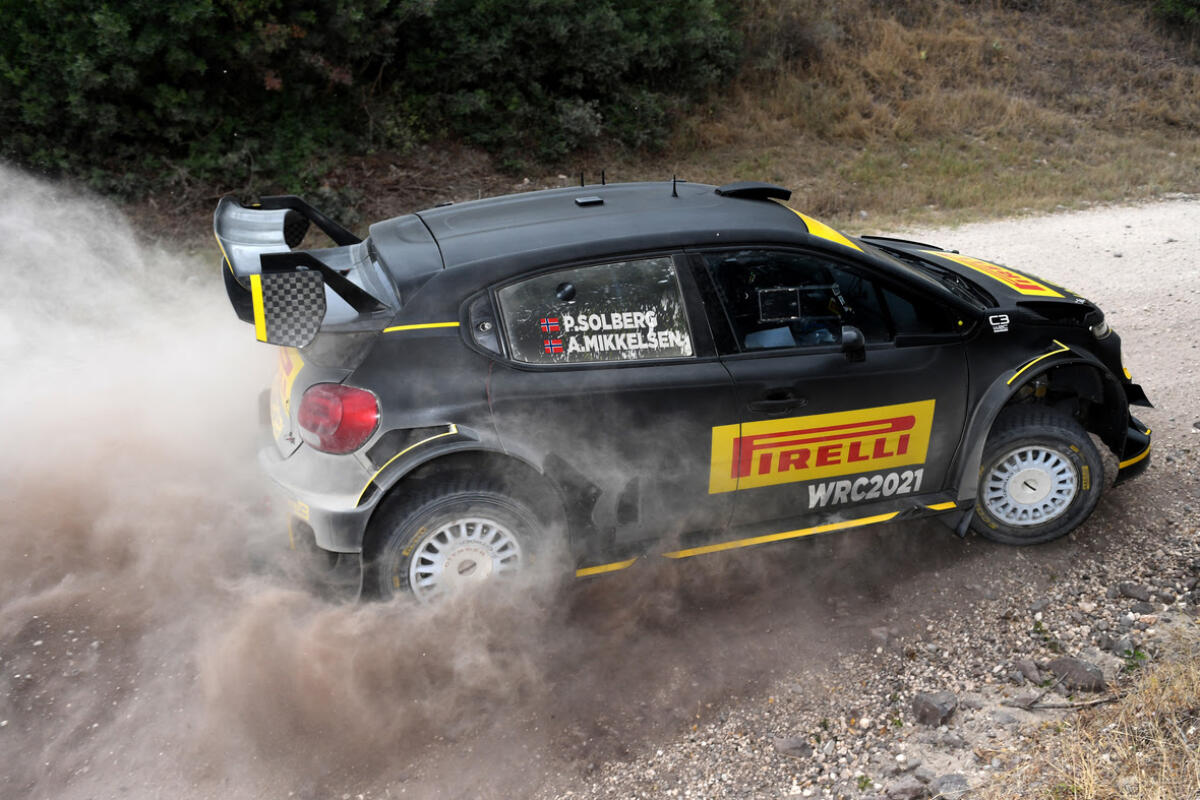Solberg e Mikkelsen in Sardegna per testare le nuove Pirelli - 