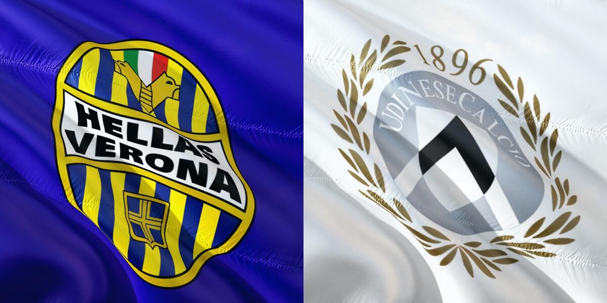 Serie A, le formazioni ufficiali di Hellas Verona-Udinese - Crediti di entrambe le foto presenti nell'immagine in evidenza: foto di jorono da Pixabay 