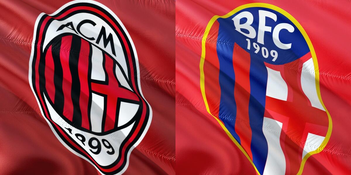 Serie A, le probabili formazioni di Milan-Bologna - Crediti di entrambe le foto presenti nell’immagine in evidenza: foto di jorono da Pixabay 