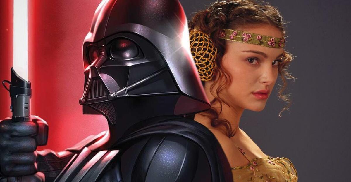 Ecco come Darth Vader scopre il segreto nascosto nella tomba di Padmé - Darth Vader e Padmé Amidala
