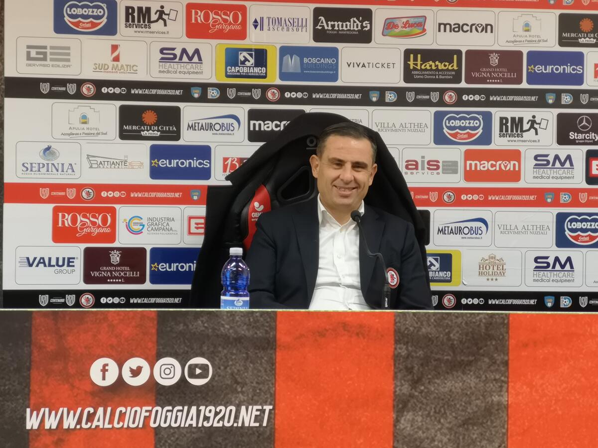 Calcio Foggia, Corda: "Siamo meritatamente in C" - Ninni Corda, crediti lagoleada.it