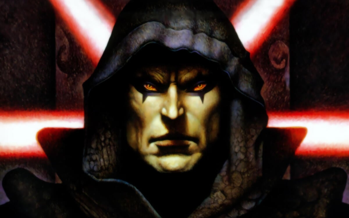 Star Wars: in sviluppo un film su Darth Bane? - Darth Bane sulla copertina del romanzo Legends "Il sentiero della distruzione".