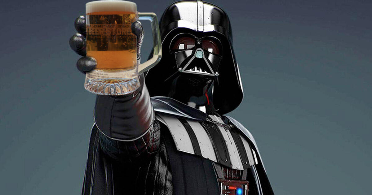 In Cile hanno trasmesso i film di Star Wars con gli spot di una birra fra le scene (video) - Darth Vader con una birra.
Da: Toronto festival of beer