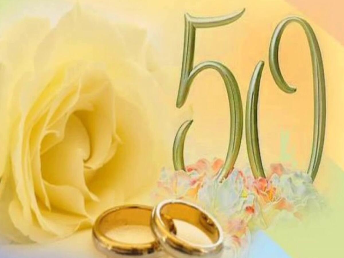 50 anni di matrimonio: 77 pensieri per celebrare le nozze d'oro - 