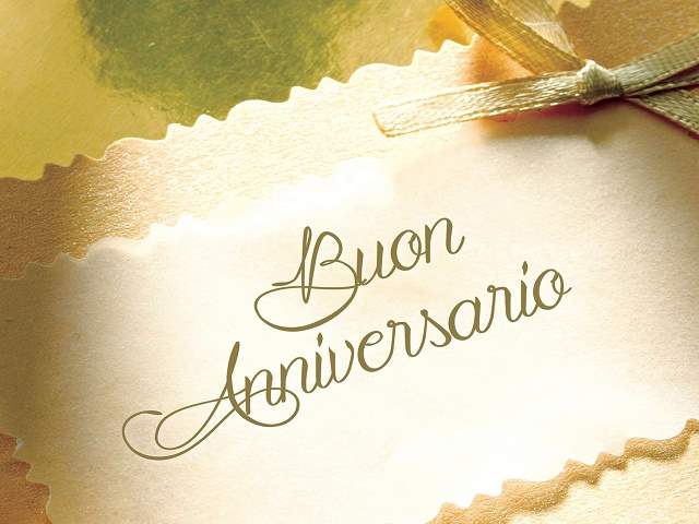 Buon anniversario