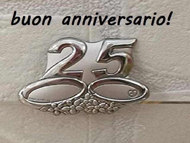 buon 25 anniversario!
