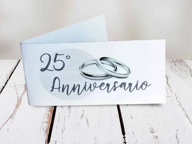 25° anniversario.