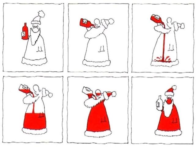 vignette divertenti di Natale