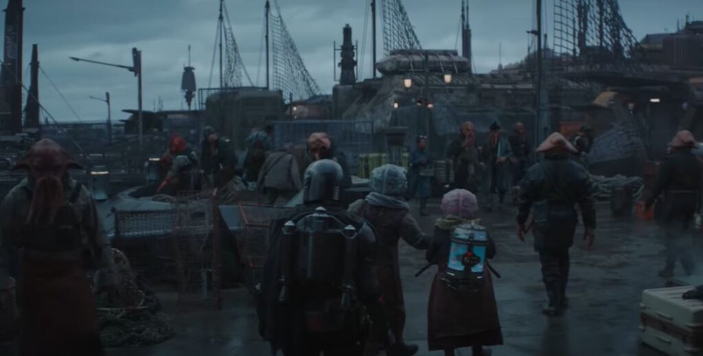 Un pianeta che sembra essere Mon Cala