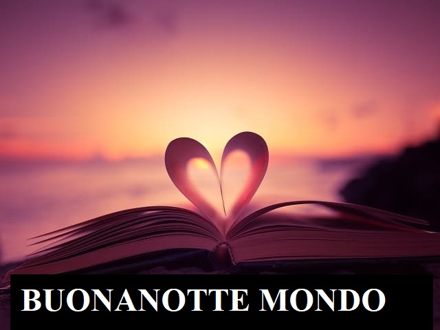 Buonanotte mondo.