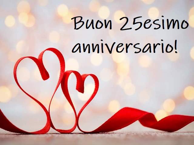 Buon 25esimo anniversario!