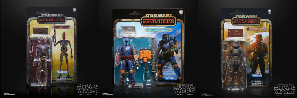 Action Figure di IG-11, Mandalorian Trooper e Death Trooper Imperiale