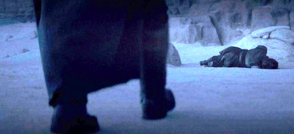 Una figura misteriosa in The Mandalorian