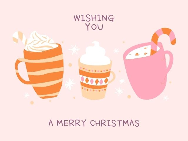 Wishing you a merry Christmas.(Ti auguro un buon Natale.)