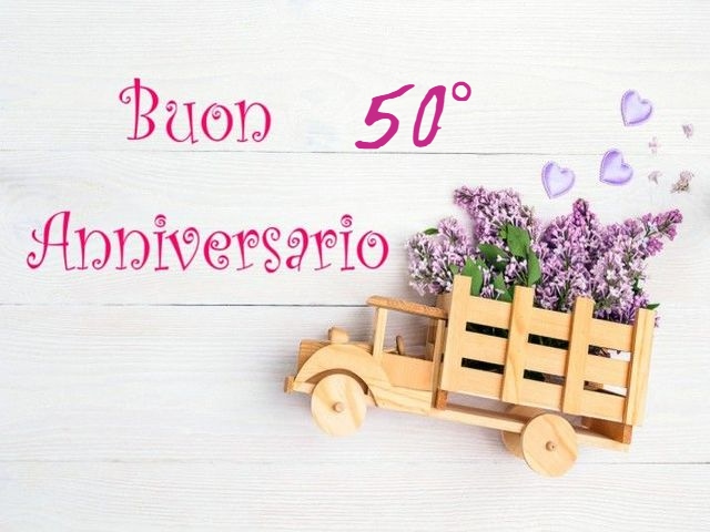 Buon 50° anniversario