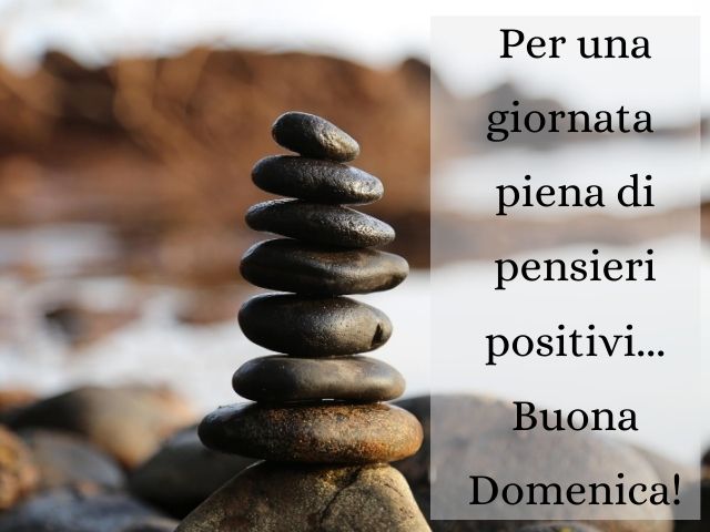 Per una giornata piena di pensieri positivi... Buona domenica!
