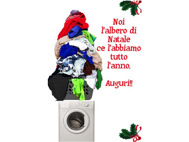 Noi l'albero di Natale ce l'abbiamo tutto l'anno. Auguri!