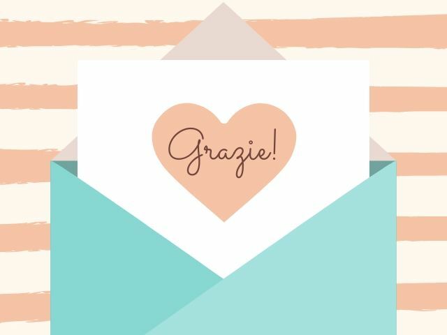Grazie!
