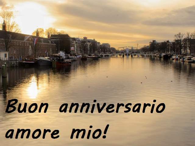 Buon anniversario amore mio!