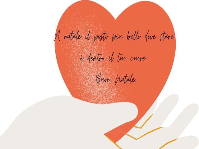 A natale il posto più bello dove stare è dentro il tuo cuore. Buon Natale.