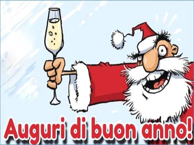 Auguri di buon anno!