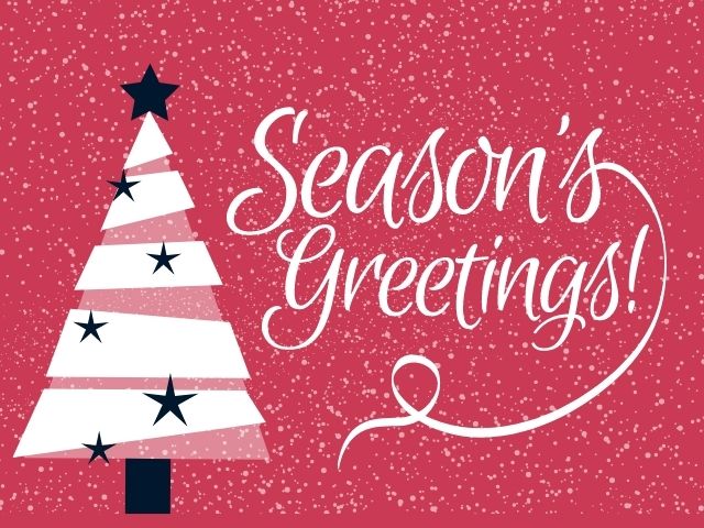 Season's greetings!(Buone feste!)