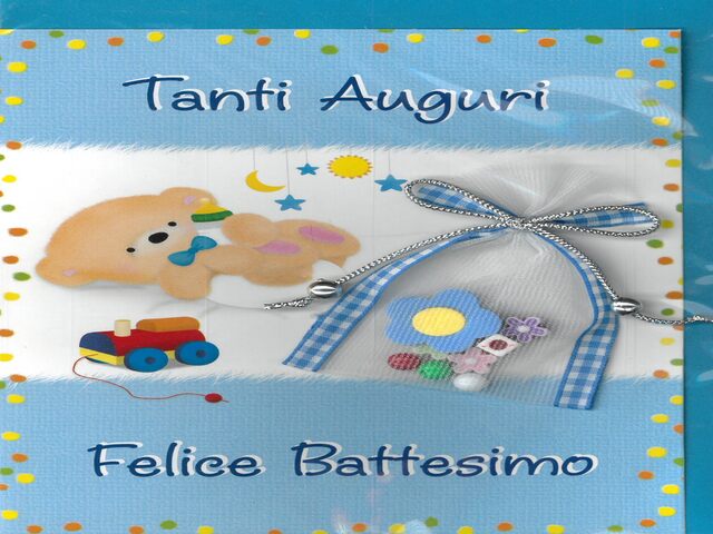 Tanti auguri felice battesimo