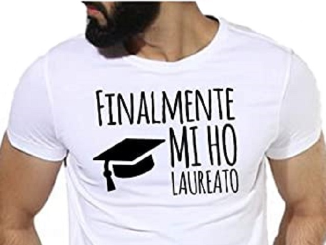 Finalmente mi ho laureato.