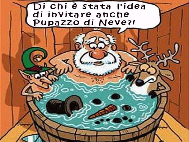 Di chi è stata l'idea di invitare anche Pupazzo di Neve?!