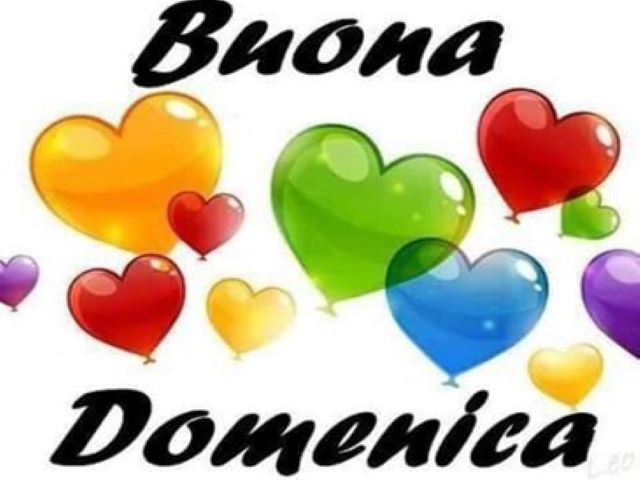 Buona domenica.