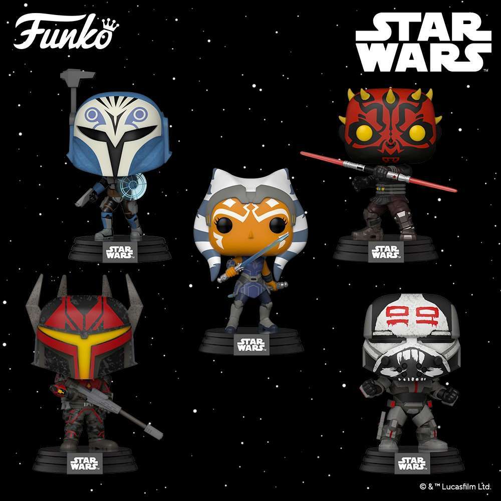 I nuovi Funko Pop di The Clone Wars